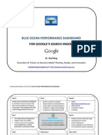 Google Search's BLUE OCEAN-PERFORMANCE DASHBOARD: Secrets of Google's Strategy, Business Model, and Extraordinary Performance