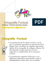 Ortografía Puntual Lenguaje y Comunicación 2013