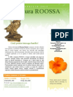 NEWSLETTER Editura Roossa Aprilie