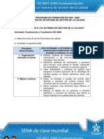 Actividad Semana 1 Programa de Formación Iso 9001