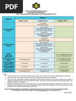 Kalendar Peperiksaan STPM Baharu 2013 (90113)