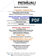 Agenda de Actividades 2012 2013