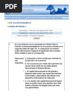 LECCIÓN EVALUATIVA 2 SOCIOLOGIA UNAD