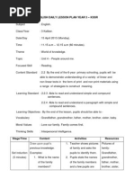 Download English Daily Lesson Plan Year 3  by Sema Asma SN140340412 doc pdf
