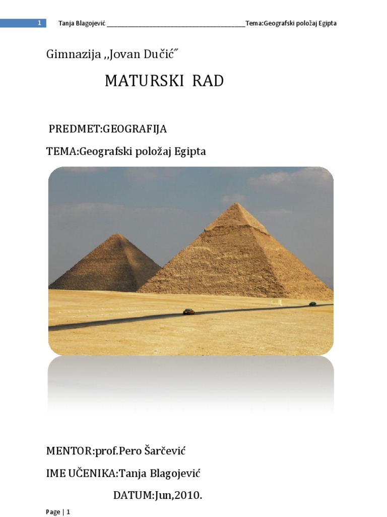 Maturski Rad