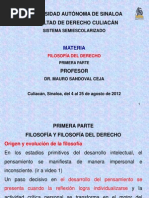 FILOSOFÃA DEL DERECHO-1a PARTE