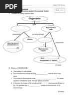 Cell Division Worksheet | Mitosis | Cell Cycle
