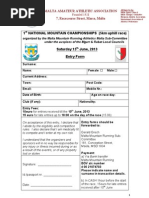 Download Malta National Mountain Champs 2013 Application Form by ApolloMalta SN140355261 doc pdf