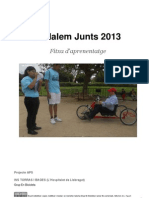 Fitxa APS "Pedalem Junts" 2012-13
