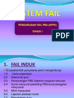 Sistem Fail Pbs 2011