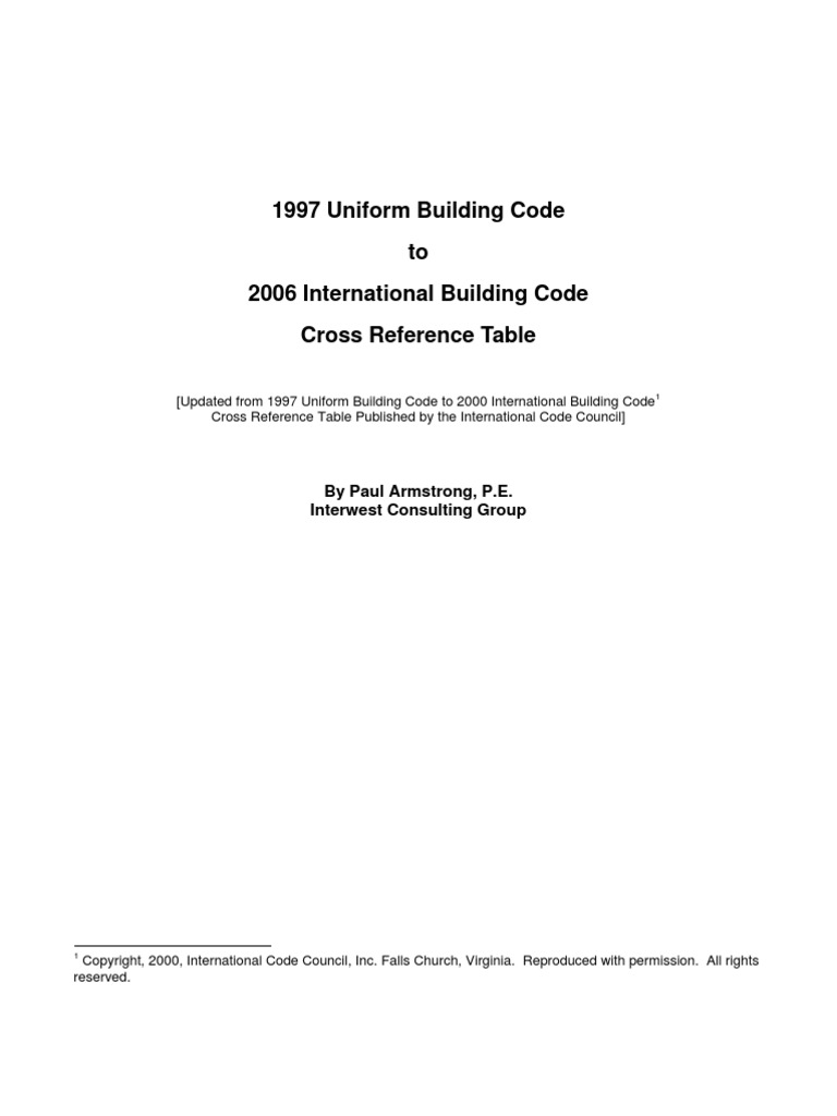 Uniform building code free download