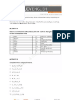 Activity 1: Activity Sheet Episode 24: Word Formation