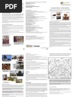 Praga Palmeiras Folheto Informativo Jardim Botanico