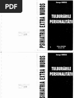 George Ionescu Tulburarile Personalitatii