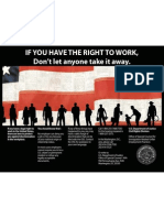 Right To Work Poster English