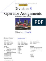 D03 Operator Assignments