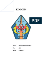 Download Makalah Kimia - Koloid by Ekmal Adi Mahardika SN140385923 doc pdf