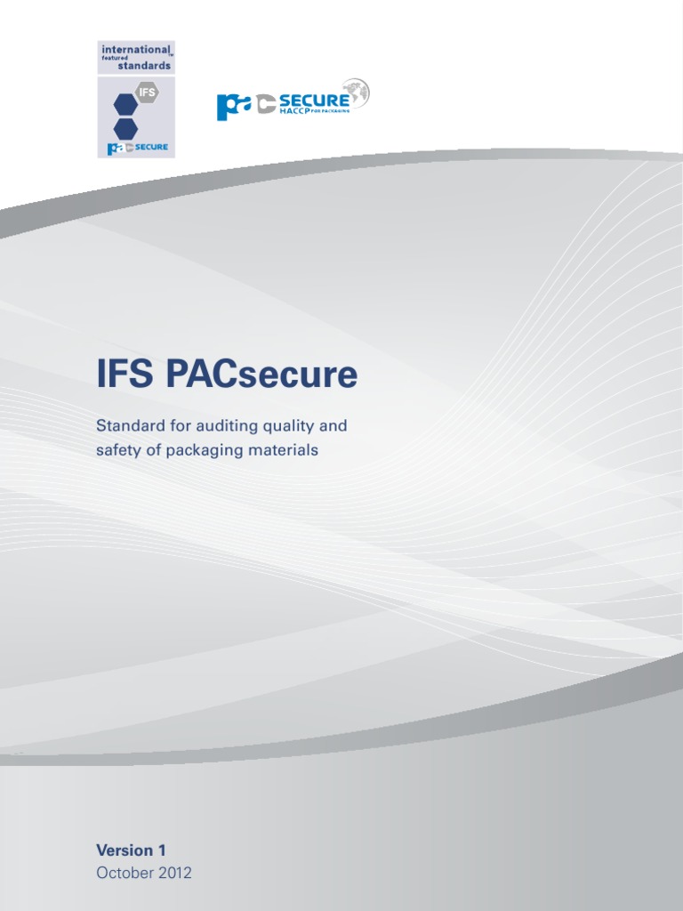 IFS PACsecure en | PDF | Audit | Professional Certification