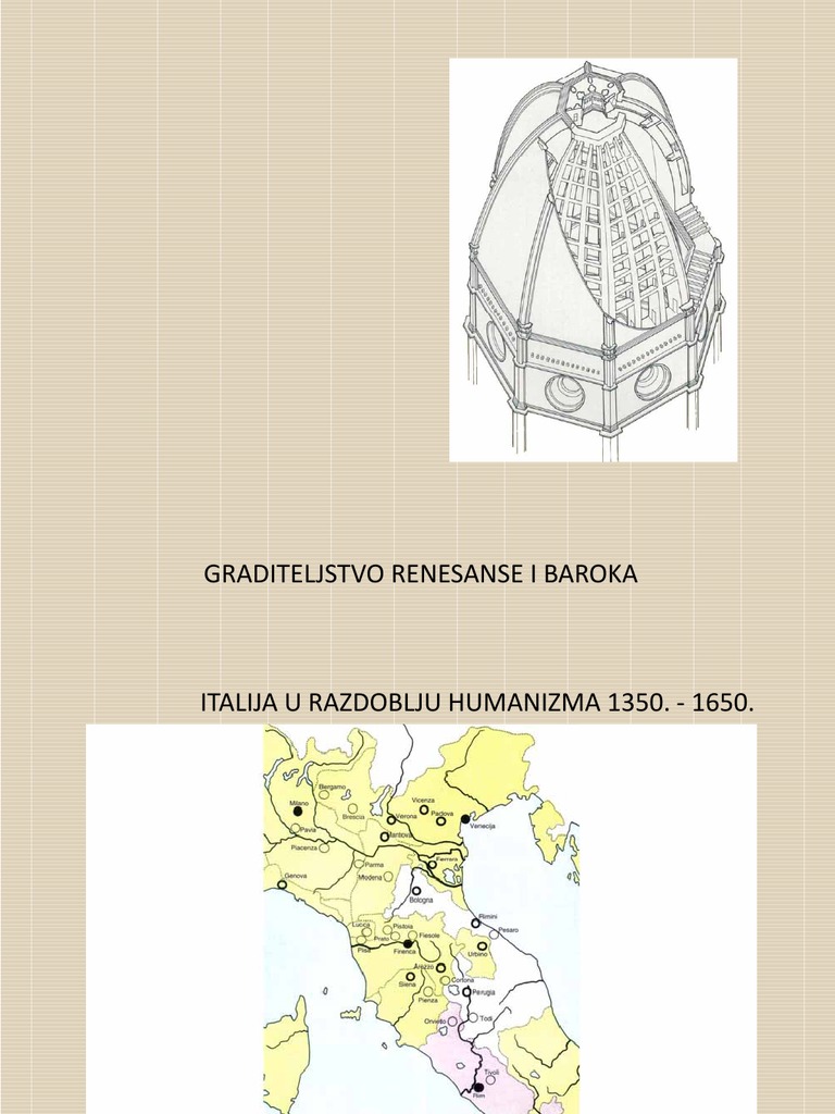 10 - Povijest Graditeljstva - Renesansa - Barok | PDF