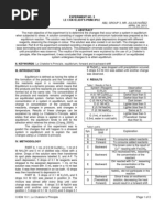 Le Chatelier - S Principle FWR