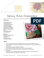 Spicy Rose Cupcakes