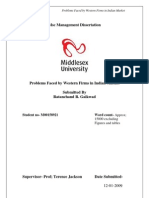 Download Problems Faced by Western Firms in Indian Market by sanjayjamwal SN14040258 doc pdf