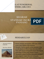 Sejarah Standart Ukuran Panjang