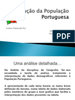 Evolução da População Portuguesa