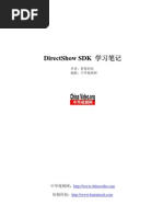 Download Direct Show SDK Notes by lingfeng403 SN14040926 doc pdf