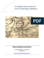 An Archaeological Assessment of Late Medieval Trowbridge - Wiltshire, U.K.