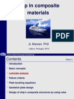 Ship in Composite Materials: JL Mantari, PHD