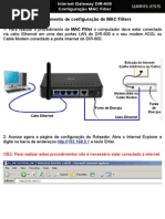48191130 DIR 600 Procedimentos Para Configuracao de Filtro Por MAC
