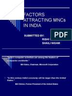 Factors Attracting Mncs in India