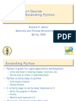 Python Short Course Lecture 5: Extending Python
