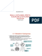 Malzeme Bilimi 1 PDF
