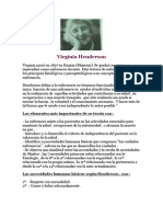 Teoría de las 14 necesidades de Virginia Henderson