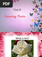 Unit 8 Growing Plants