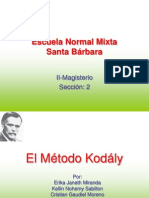 El Metodo Kodaly