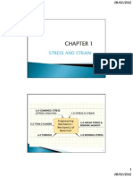 Chapter 1 - STRESS AND STRAIN PDF
