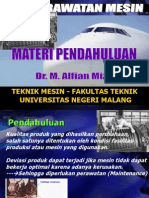 Perawatan Mesin (Materi 1)