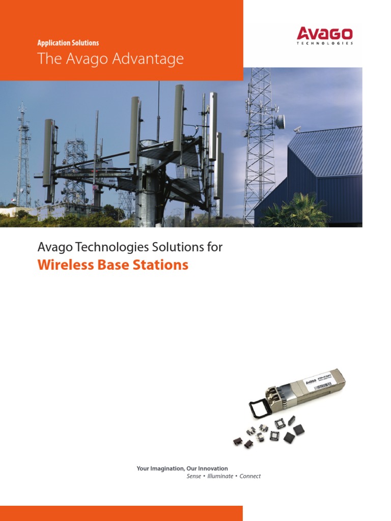 The Avago Advantage Wireless Base Stations PDF Base Station Amplifier
