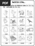 Parole Trisillabe Piane