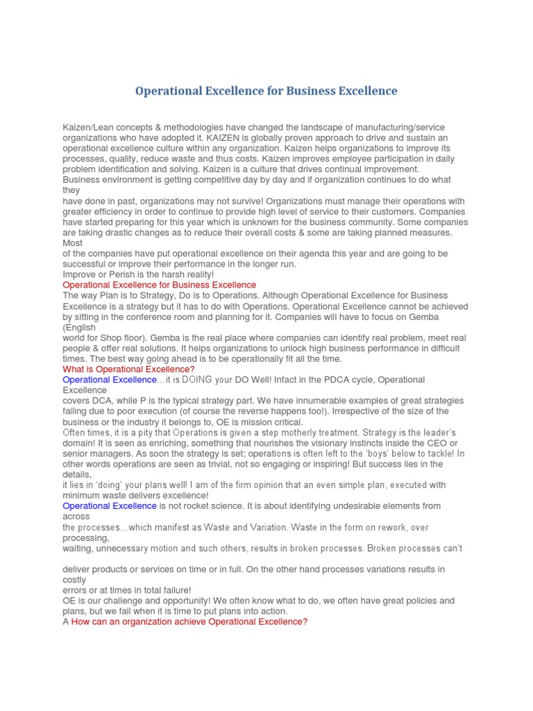 Operational Excellence 5 Proven Methods Firms Employ For Success - ni1p7c6