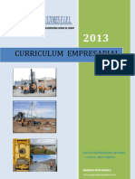 Curriculum Empresarial Geoproject Consultores 2013 Rev A