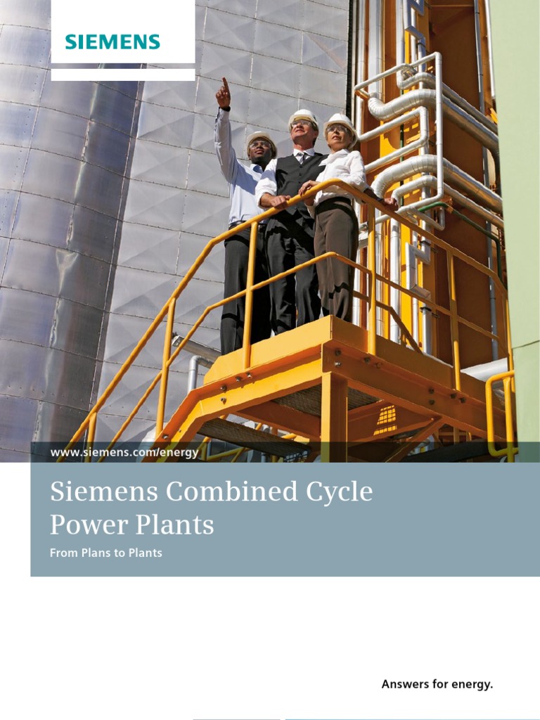 Siemens Combined Cycle Plants | PDF | Power Station | Turbine