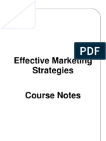 Effective Marketing Strategies