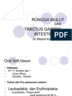 Rongga Mulut Tractus Gastro Intestinalis