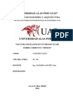 Lectura de Planos de Sobrecimiento CORREGIDO