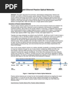 Gigabit Ethernet Passive Optical Networks