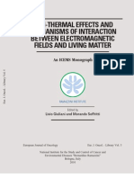 Non-Thermal Effects and Mechanisms of Interaction Between Electromagnetic Fields and Living Matter 2010